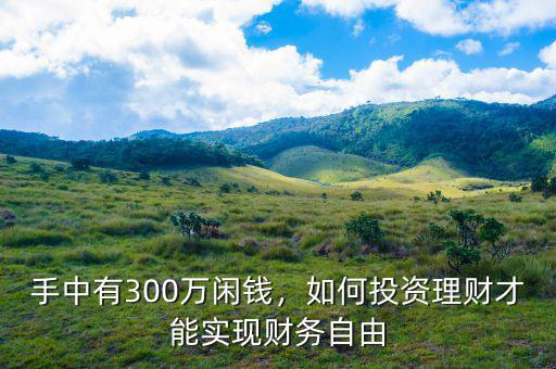 手中有300萬閑錢，如何投資理財(cái)才能實(shí)現(xiàn)財(cái)務(wù)自由