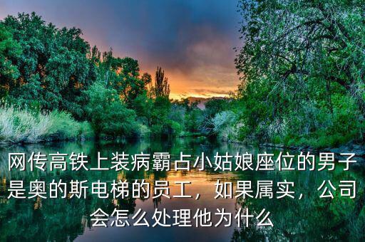 網(wǎng)傳高鐵上裝病霸占小姑娘座位的男子是奧的斯電梯的員工，如果屬實，公司會怎么處理他為什么