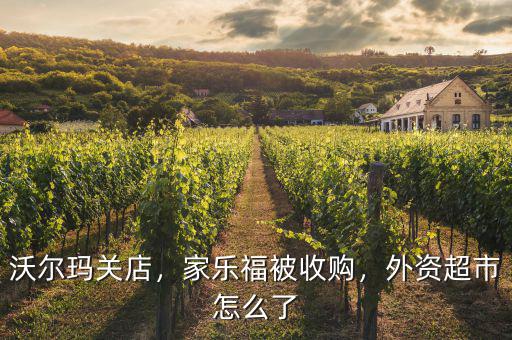 沃爾瑪關(guān)店，家樂福被收購，外資超市怎么了