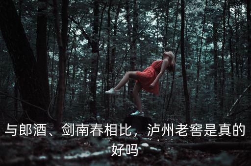 與郎酒、劍南春相比，瀘州老窖是真的好嗎