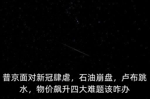 普京面對(duì)新冠肆虐，石油崩盤(pán)，盧布跳水，物價(jià)飆升四大難題該咋辦