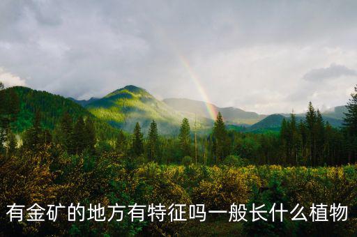 金有什么特點(diǎn)地方,一般長(zhǎng)什么植物