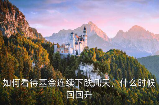 如何看待基金連續(xù)下跌幾天，什么時候回回升