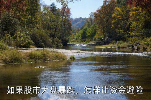 如果股市大盤(pán)暴跌，怎樣讓資金避險(xiǎn)