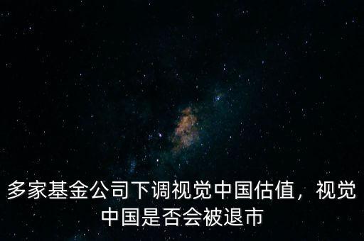 多家基金公司下調(diào)視覺中國估值，視覺中國是否會被退市