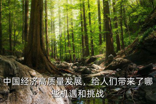 中國(guó)經(jīng)濟(jì)高質(zhì)量發(fā)展，給人們帶來(lái)了哪些機(jī)遇和挑戰(zhàn)