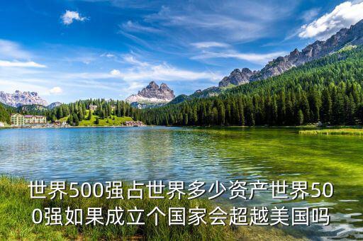 世界500強占世界多少資產世界500強如果成立個國家會超越美國嗎