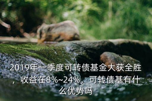 2019年一季度可轉(zhuǎn)債基金大獲全勝，收益在8%~24%，可轉(zhuǎn)債基有什么優(yōu)勢嗎