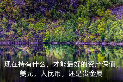 現(xiàn)在持有什么，才能最好的資產(chǎn)保值，美元，人民幣，還是貴金屬