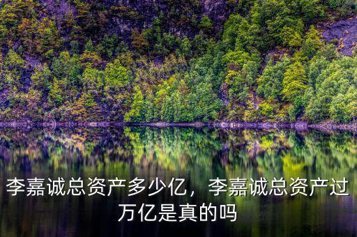李嘉誠總資產(chǎn)多少億，李嘉誠總資產(chǎn)過萬億是真的嗎