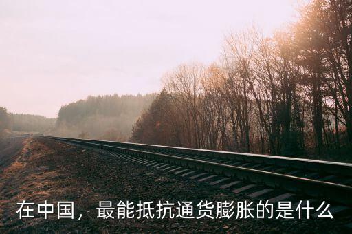 在中國，最能抵抗通貨膨脹的是什么