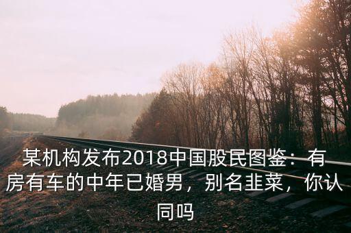 某機(jī)構(gòu)發(fā)布2018中國(guó)股民圖鑒：有房有車(chē)的中年已婚男，別名韭菜，你認(rèn)同嗎