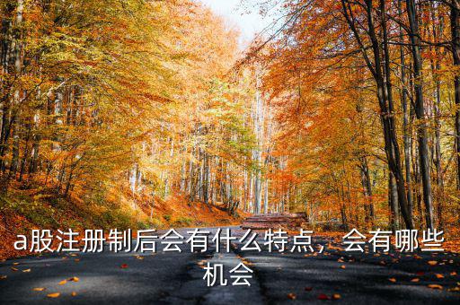 a股注冊(cè)制后會(huì)有什么特點(diǎn)，會(huì)有哪些機(jī)會(huì)