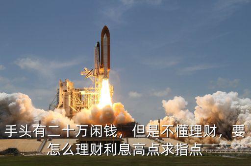 手頭有二十萬(wàn)閑錢，但是不懂理財(cái)，要怎么理財(cái)利息高點(diǎn)求指點(diǎn)
