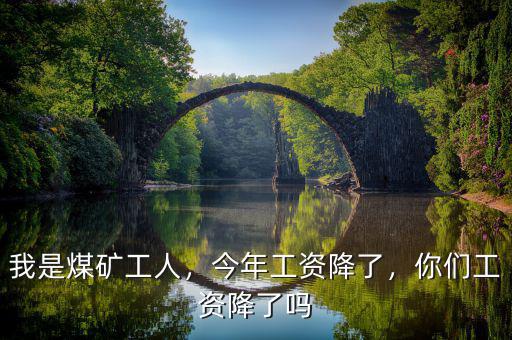 我是煤礦工人，今年工資降了，你們工資降了嗎