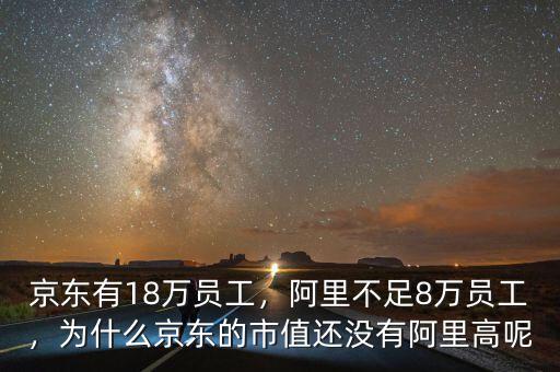 京東有18萬(wàn)員工，阿里不足8萬(wàn)員工，為什么京東的市值還沒(méi)有阿里高呢