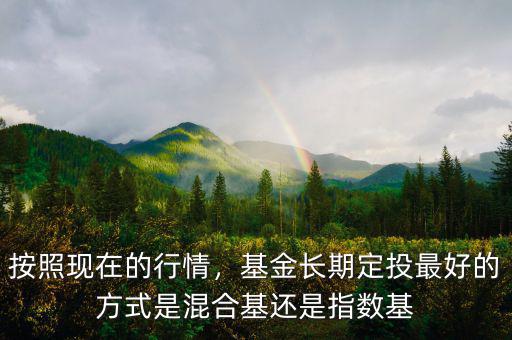按照現(xiàn)在的行情，基金長(zhǎng)期定投最好的方式是混合基還是指數(shù)基