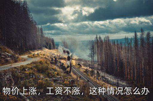 物價(jià)上漲，工資不漲，這種情況怎么辦