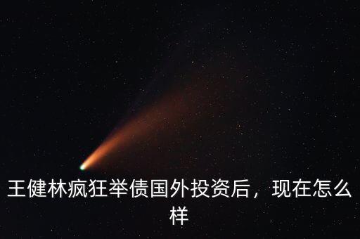 王健林瘋狂舉債國外投資后，現(xiàn)在怎么樣