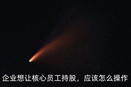 企業(yè)想讓核心員工持股，應該怎么操作