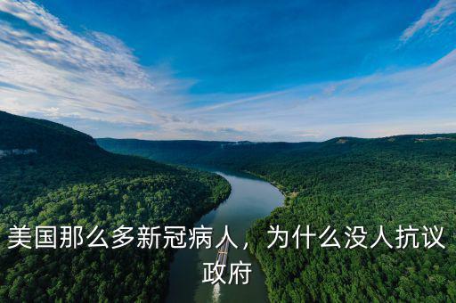 美國那么多新冠病人，為什么沒人抗議政府