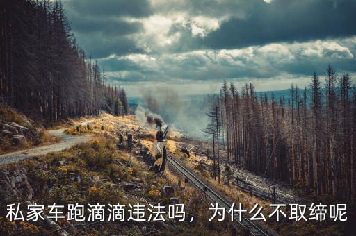 私家車跑滴滴違法嗎，為什么不取締呢