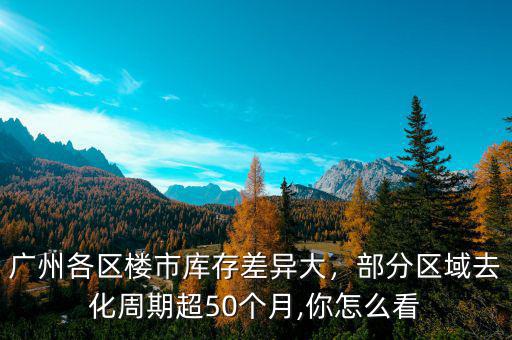 廣州各區(qū)樓市庫(kù)存差異大，部分區(qū)域去化周期超50個(gè)月,你怎么看