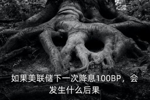 如果美聯(lián)儲下一次降息100BP，會發(fā)生什么后果