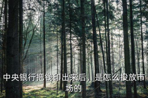 印的新錢(qián)怎么投放市場(chǎng),是怎么投放市場(chǎng)的