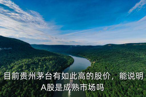 目前貴州茅臺有如此高的股價，能說明A股是成熟市場嗎
