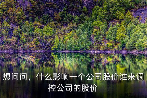 想問問，什么影響一個公司股價誰來調(diào)控公司的股價