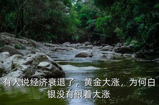 有人說經(jīng)濟衰退了，黃金大漲，為何白銀沒有跟著大漲