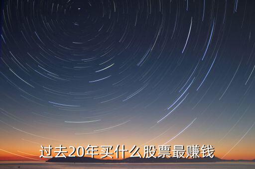 什么股最賺到,過(guò)去20年買什么股票最賺錢