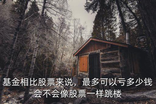 基金相比股票來說，最多可以虧多少錢會不會像股票一樣跳樓