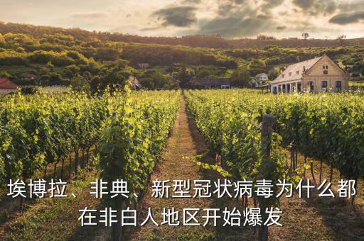 埃博拉、非典、新型冠狀病毒為什么都在非白人地區(qū)開始爆發(fā)