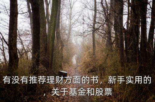 有沒有推薦理財方面的書，新手實用的，關(guān)于基金和股票