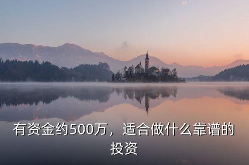 有資金約500萬，適合做什么靠譜的投資
