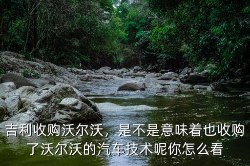 吉利收購沃爾沃，是不是意味著也收購了沃爾沃的汽車技術(shù)呢你怎么看