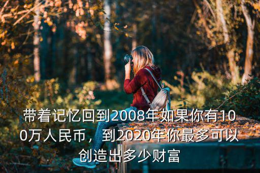 帶著記憶回到2008年如果你有100萬人民幣，到2020年你最多可以創(chuàng)造出多少財(cái)富
