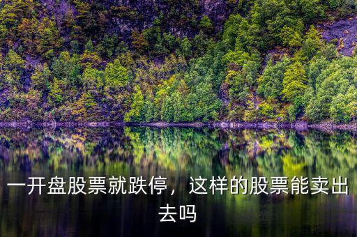 一開(kāi)盤(pán)股票就跌停，這樣的股票能賣(mài)出去嗎