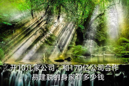 開10幾家公司，和170億公司合作，易建聯(lián)的身家有多少錢