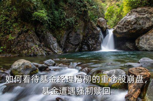 如何看待基金經(jīng)理馮柳的重倉股崩盤，基金遭遇強制贖回