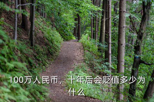 100萬人民幣，十年后會(huì)貶值多少為什么