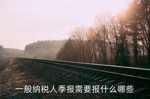 稅季報報的是什么，商業(yè)企業(yè)增值稅一般納稅人月報季報年報要報些什么