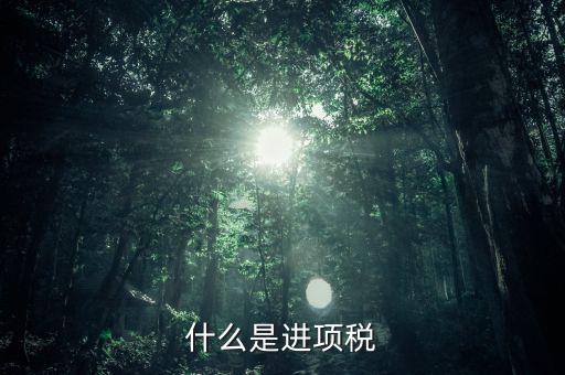 進(jìn)項(xiàng)是指什么，什么是進(jìn)項(xiàng)稅