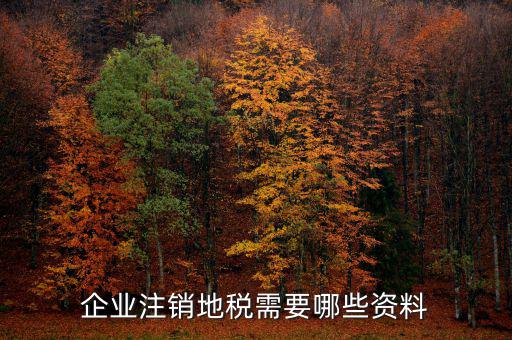 河南地稅注銷需要什么，清稅注銷需要什么材料
