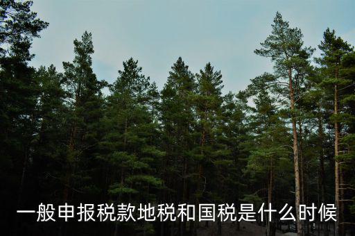廣東省國(guó)稅和地稅什么時(shí)候申報(bào)，每月什么時(shí)間到地稅或國(guó)稅申報(bào)