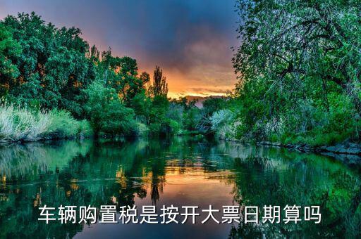 車輛購(gòu)置稅是按開大票日期算嗎