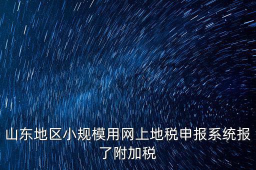 網(wǎng)上申報(bào)稅新增附加稅是什么，網(wǎng)上申報(bào)城建稅教育附加稅怎么填