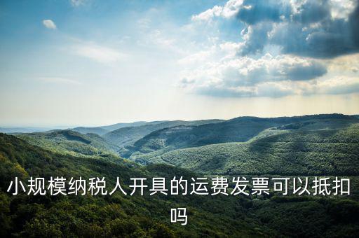 什么樣的運費票可以抵，運輸費增值稅都能用什么票抵扣